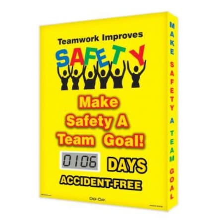 Accuform DIGIDAY LITE ELECTRONIC SCOREBOARDS SCJ106 SCJ106